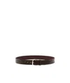 Orciani Logo Belt In Black