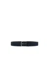 Orciani Logo Belt In Black