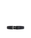 Orciani Logo Belt In Black