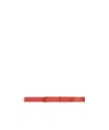 Orciani Logo Belt In Red