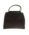 Orciani Logo Handbag In Gray