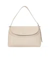 Orciani Logo-lettering Shoulder Bag In Nude
