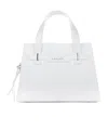 Orciani Logo Logo Shoulder Bag In White