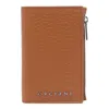 Orciani Textured Finish Wallet And Cardholders In Beige