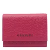 Orciani Textured Finish Wallet With Unique Texture In Pink