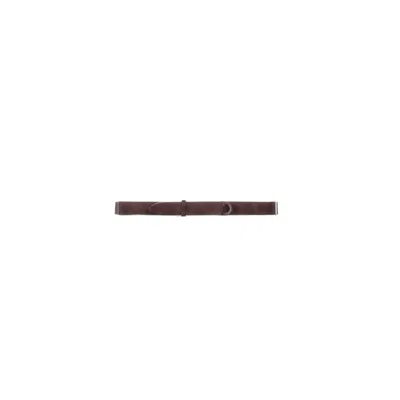 Orciani Man Belt Nb0002 His Black Leather Belt Nobuckle Suede In Other