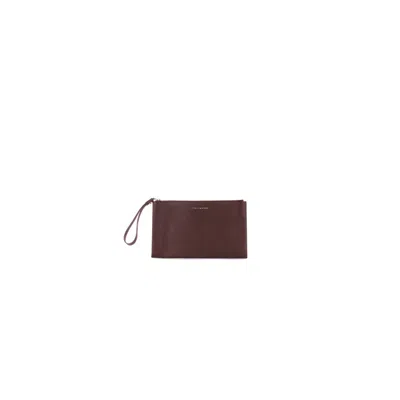 Orciani Man Clutches Su0119 Mic Ebony Large Micron Envelope With Ebony Cuffs In Other