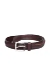 ORCIANI MASCULINE DOWN BROWN BELT