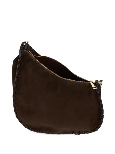 Orciani Medium Chaos Peach Shoulder Bag In Pattern