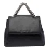 Orciani Medium Sveva Shoulder Bag In Nero