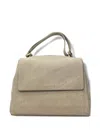 Orciani Medium Sveva Shoulder Bag In Gray