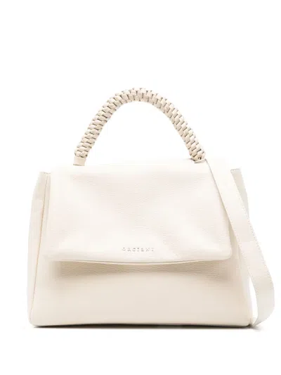 Orciani Medium Sveva Shoulder Bag In Neutrals