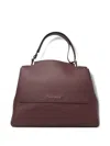 Orciani Medium Sveva Shoulder Bag In Red
