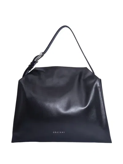 Orciani Medium Trinity Jungle Leather Shoulder Bag In Pattern
