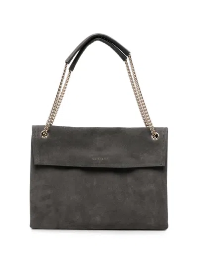 Orciani Medium Venus Nabucco Chain-strap Tote Bag In Gray