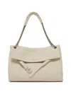 Orciani Medium Venus Shoulder Bag In Neutral