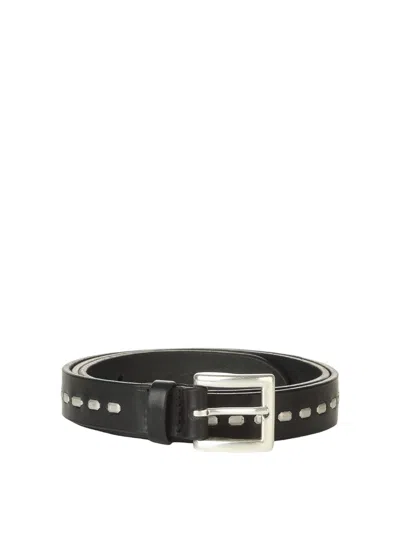 Orciani Men's Belt Black Altotyte 35 Cm In Brown