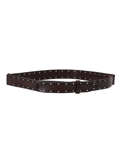 Orciani Brown Leather Belt