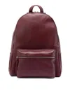 Orciani Top-handle Leather Backpack In Sand