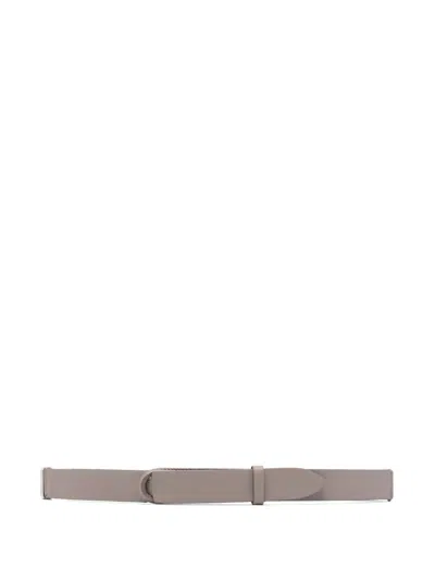 Orciani Micron Textured Belt In Purple