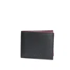 Orciani Micron Two-tone Leather Wallet In Gray