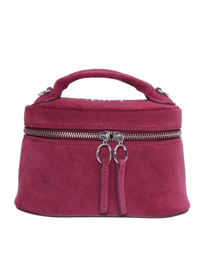 Orciani Mini Bag Joy Peach Carminio In Purple