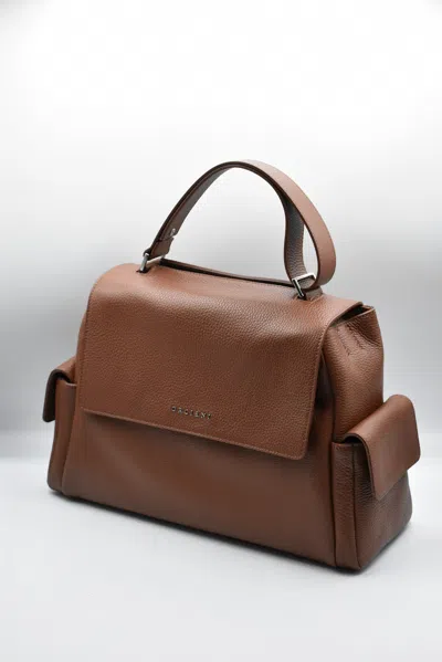 Orciani Mini Chic Handbag - Perfect For Every Occasion In Brown