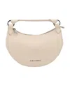 Orciani Mini Dumpling Shoulder Bag In Nude