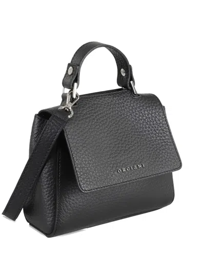 Orciani Mini Sveva Tote Bag In Black