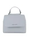 Orciani Mini Sveva Tote Bag In Grey