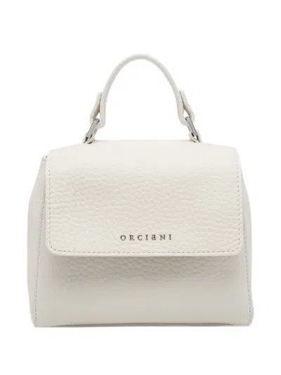 Orciani Mini Sveva Tote Bag In Neutral