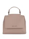 Orciani Borsa Sveva Soft Mini In Neutrals
