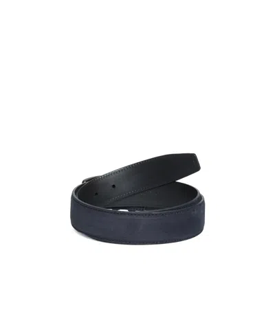 Orciani Nabucco Classic Belt In Black