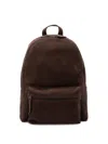 Orciani `nabucco` Leather Backpack In Brown