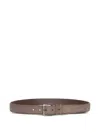 Orciani Nabucco Leather Belt In Brown