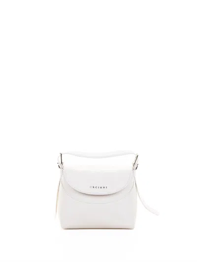 Orciani Nana S Soft Leather Handbag With Shoulder Strap