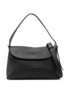 Orciani Nana Shoulder Bag In Black