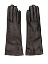 Orciani Nappa-leather Gloves In Black