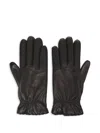 Orciani Nappa-leather Gloves In Black