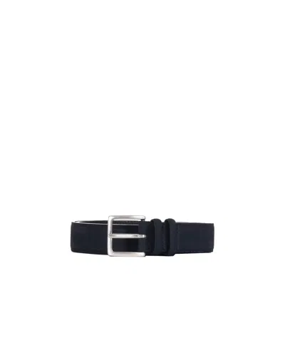 Orciani Needle Buckle Belt In Black