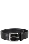 Orciani Pin Buckle Belt In Nero