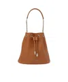 Orciani Nest Bucket Shoulder Bag In Brown