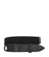Orciani Nobuckle Belts Black In Black