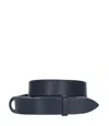 Orciani Nobuckle Belts In Blue