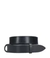 Orciani Nobuckle Belts In Black
