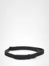 Orciani Nobuckle Suede Belt In Neutral