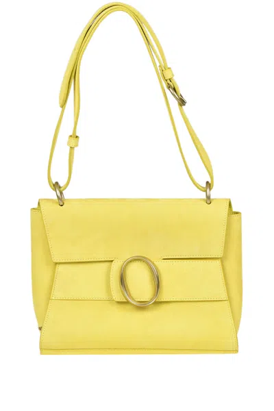 Orciani Ofelia Nabucco Bag In Yellow