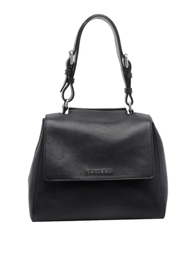 Orciani Black Small Sveva Hand Bag