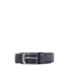 Orciani Perforated Buckle Belt In Blue