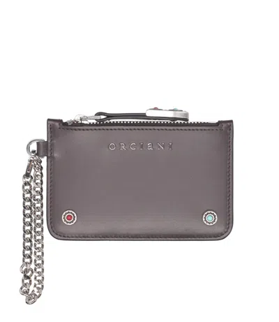 Orciani Wallets In Gray